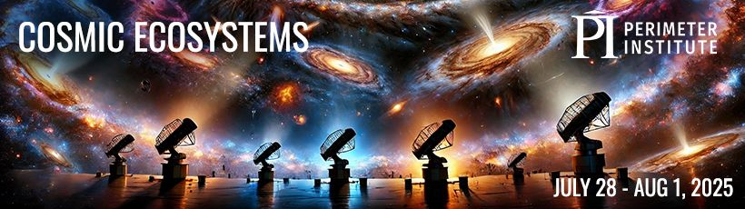 Cosmic Ecosystems conference banner